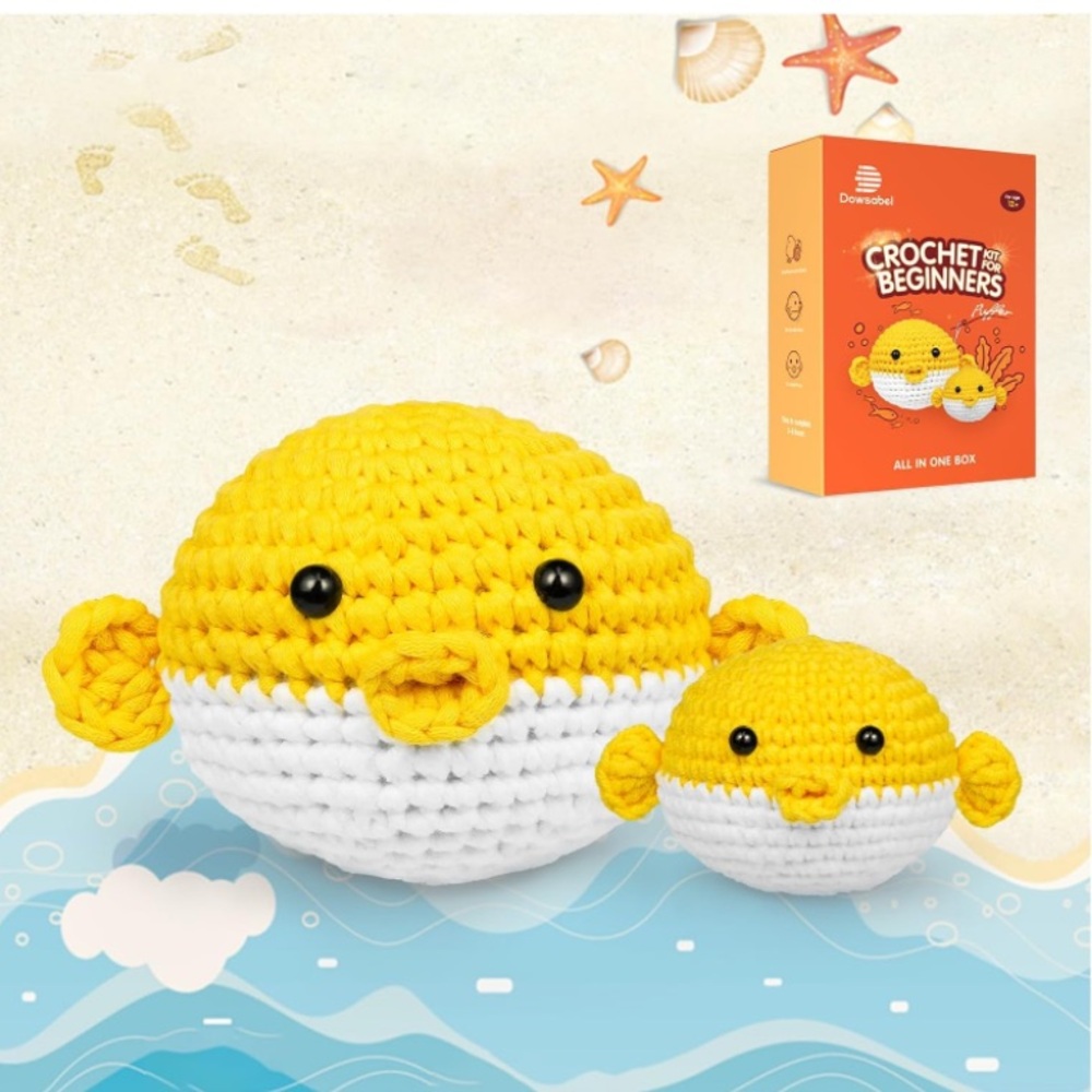 DOWSABEL Crochet Animal Kit For Beginners‎